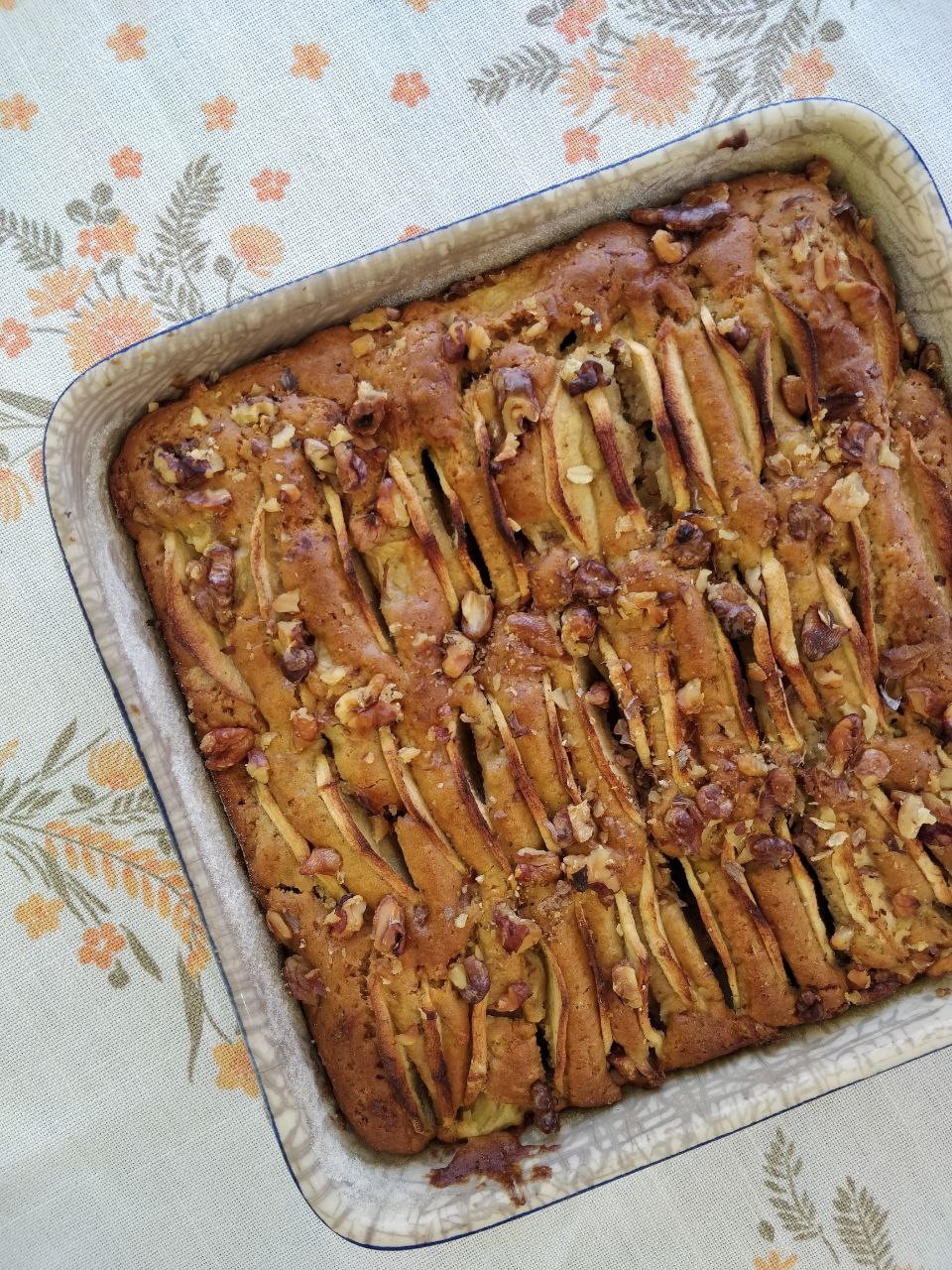 Gâteau moelleux aux pommes