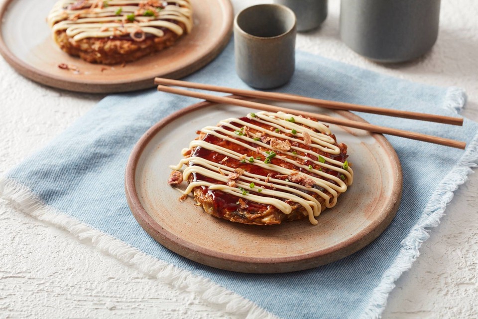 Pancake japonais au chou - Okonomiyaki