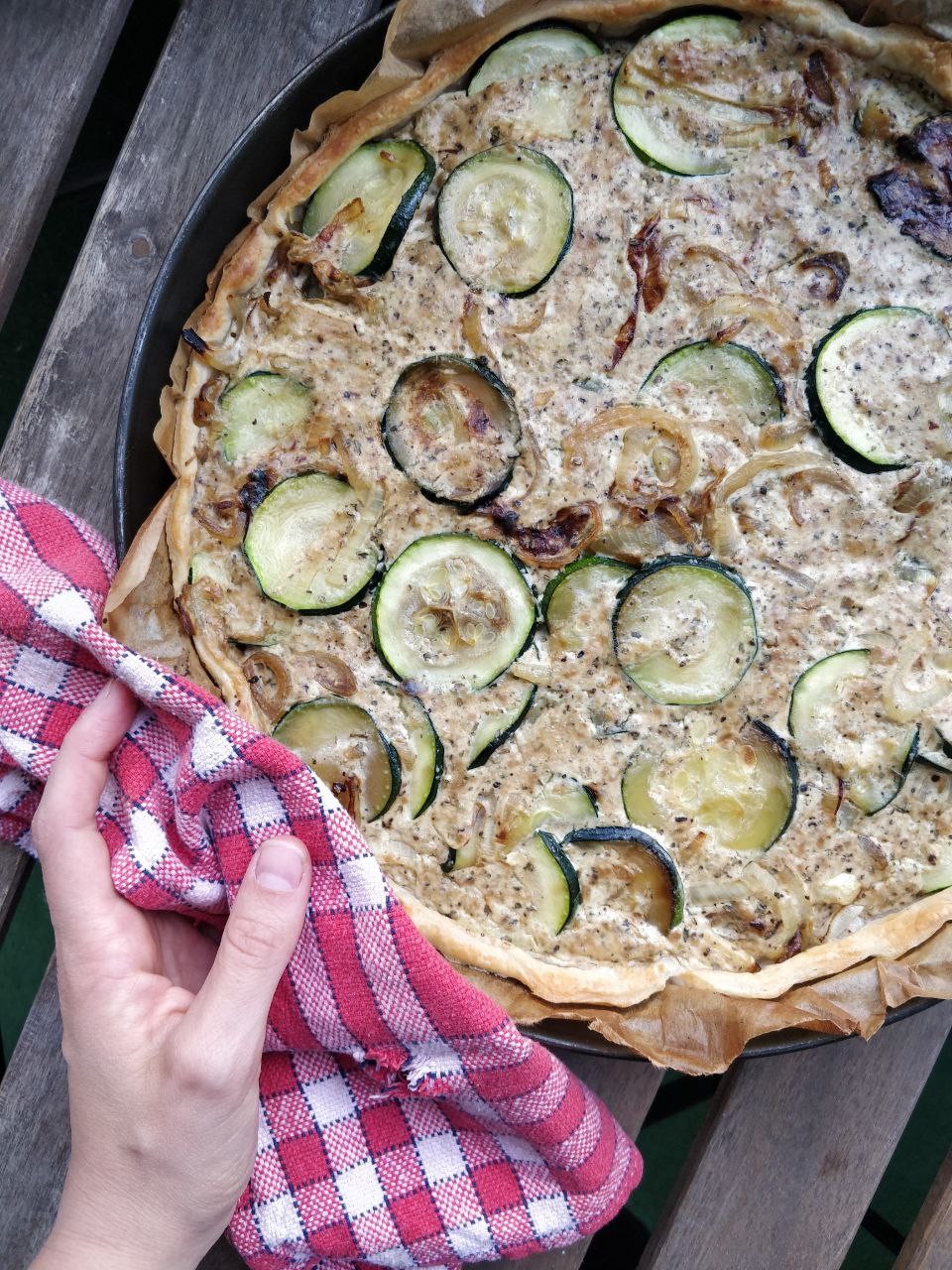 Tarte aux courgettes